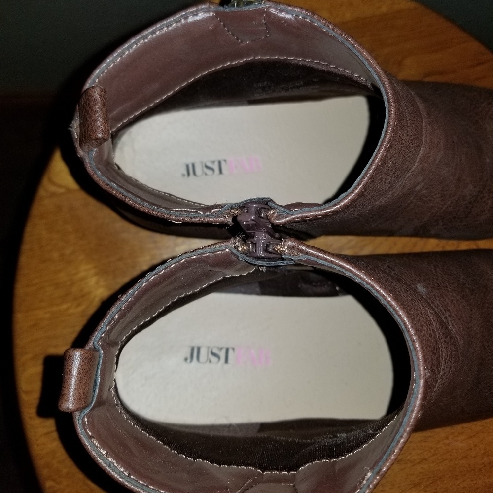 Brown Booties - Picture 3 of 4